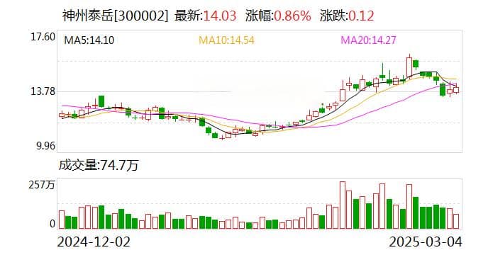 游戏出海带动 神州泰岳2024年净利润预增62.35%