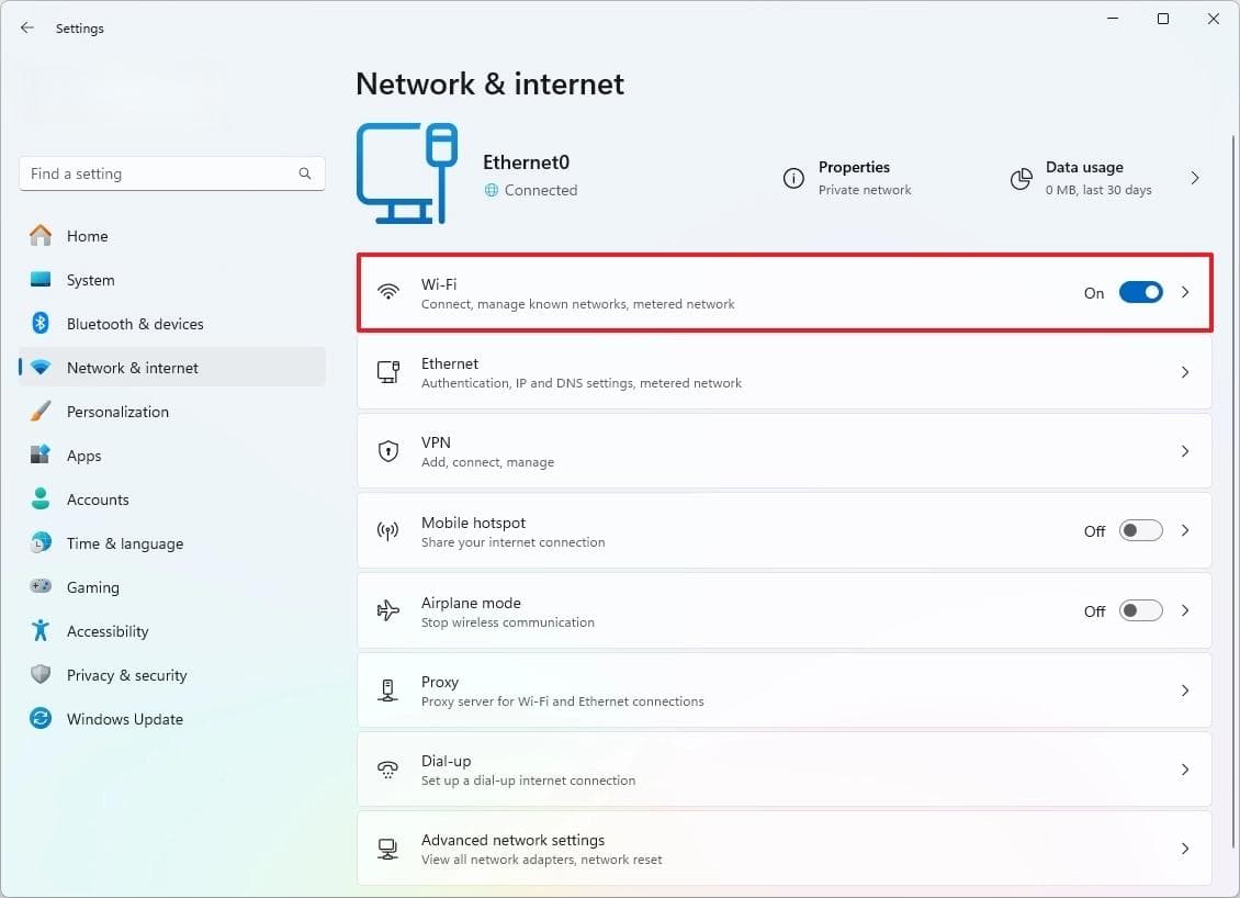 如何在 Windows 11 上检查网络连接详细信息