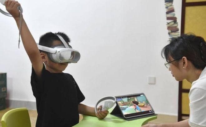 VR在儿童心理治疗中的应用案例