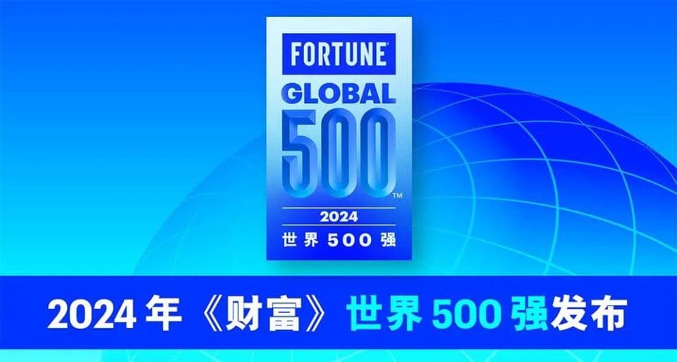 2024《财富》世界500强发布：中国工程建筑企业表现亮眼