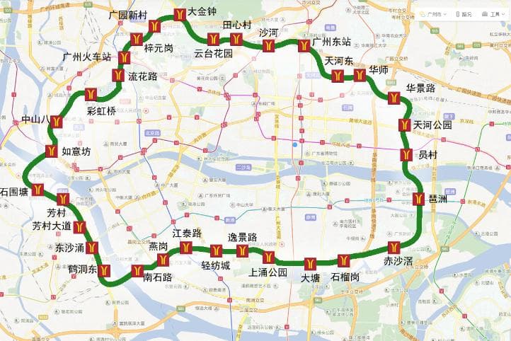 广州地铁18号线最新线路图，城市发展的脉络与未来展望