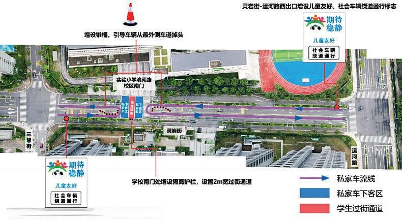 中小学校门口及周边道路交通组织策略与实践应用
