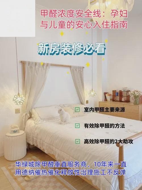 甲醛浓度安全线：孕妇与儿童的安心入住指南