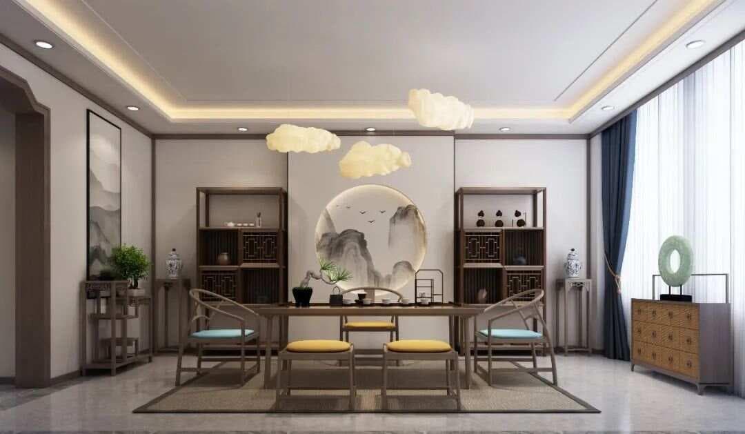 新中式茶室空间设计指南：打造高级感的五个关键要素