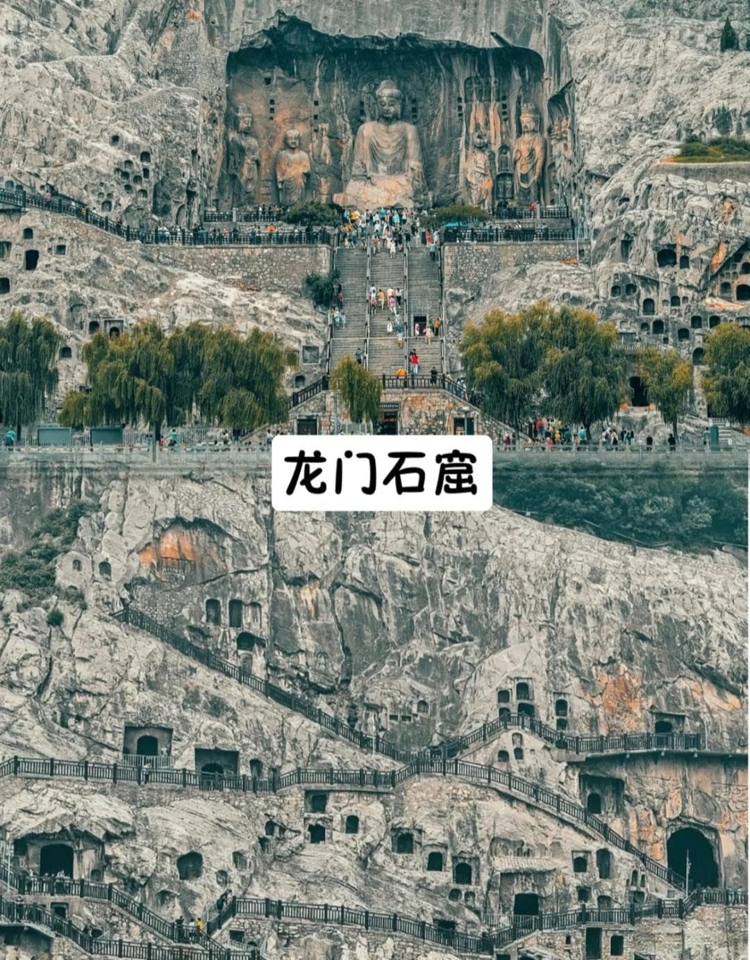 龙门石窟攻略：地铁公交直达，早上入园避开人流