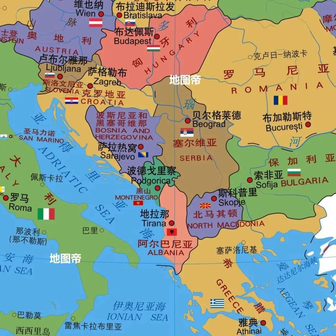 塞尔维亚与黑山同民族同信仰，为何分成两国？
