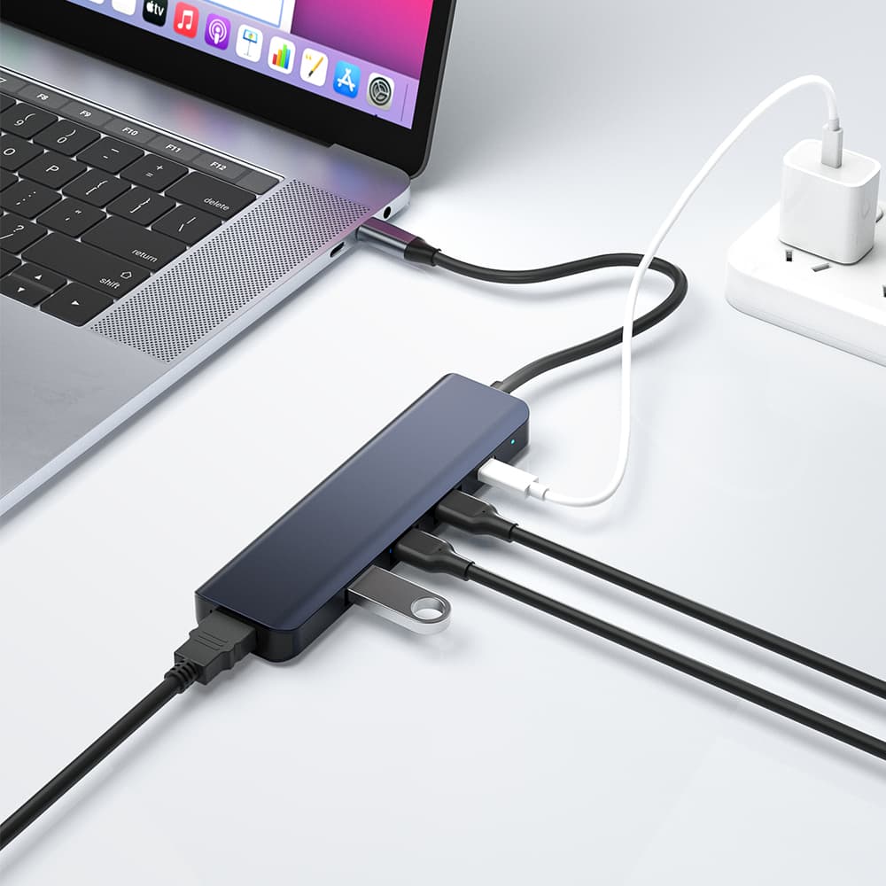 USB-C集线器连接笔记本电脑或PC的详尽指南