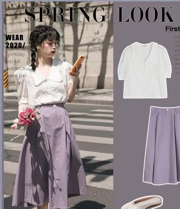 紫色裙子怎么搭配？7个look+7种配色方案，轻松驾驭紫色时尚