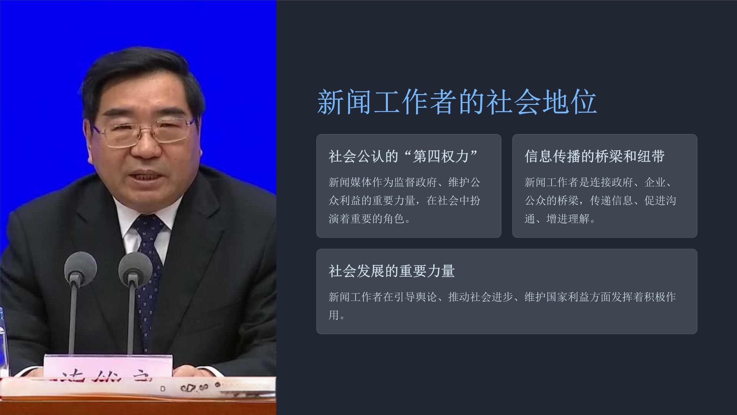 探究新闻工作者的角色定位
