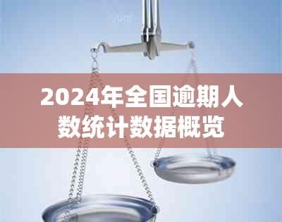 2024年全国逾期人数统计数据概览