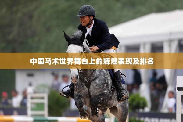 中国马术世界舞台上的辉煌表现及排名
