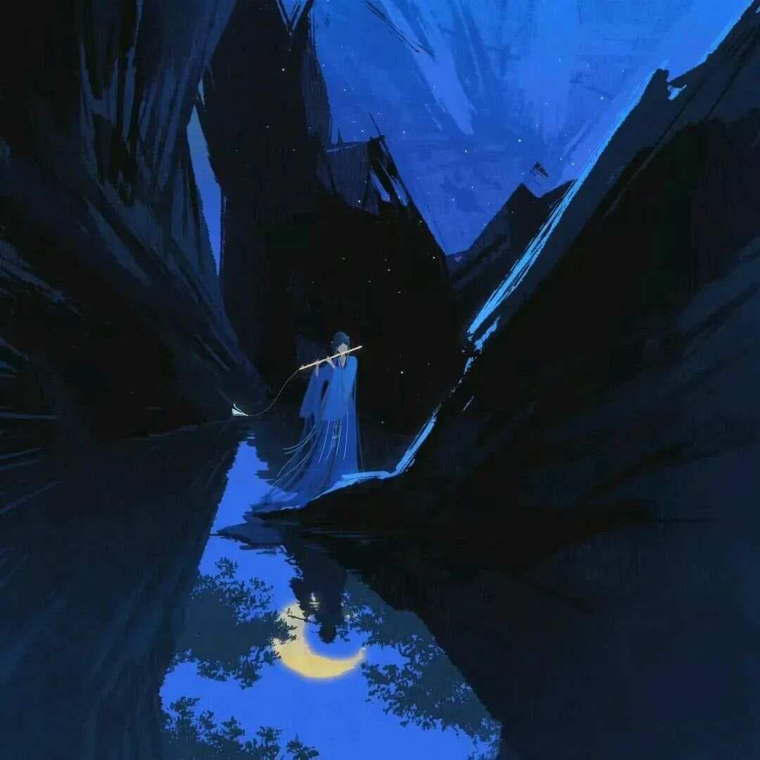 六首秋夜诗词，半天凉月色，一笛酒人心，写尽人生百味