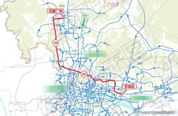 广州地铁29号线拟分两期建设，串联三大枢纽优化东部交通