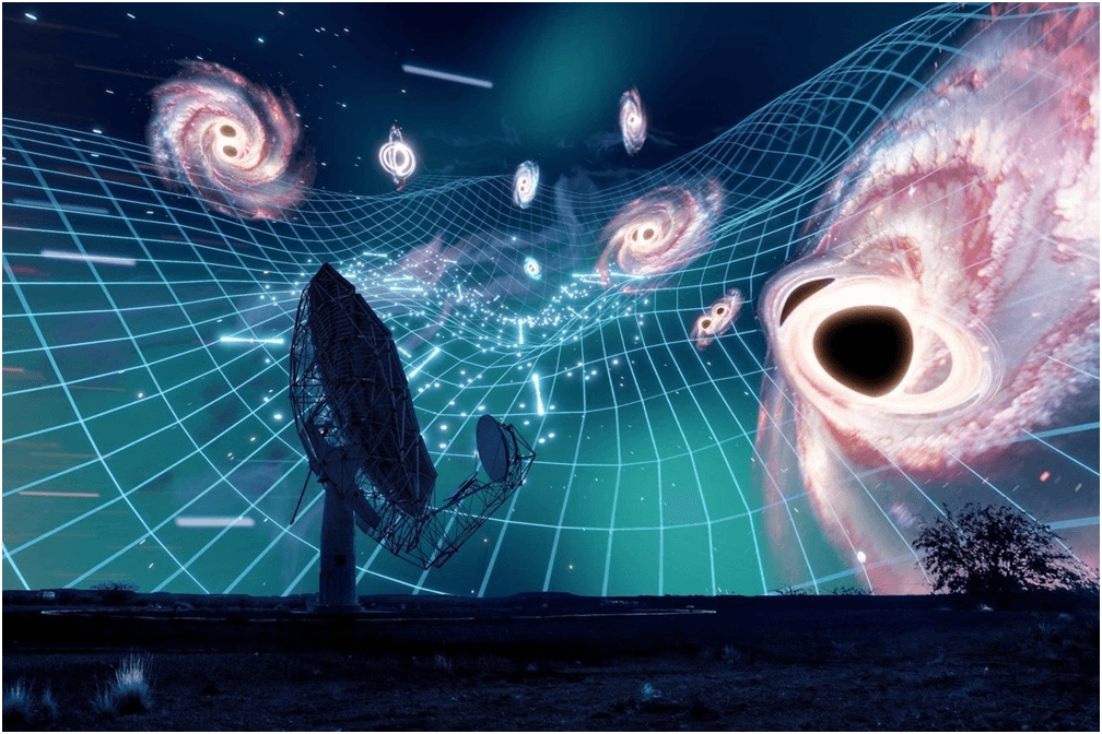 宇宙涟漪是什么样的？最详尽的引力波背景图出炉