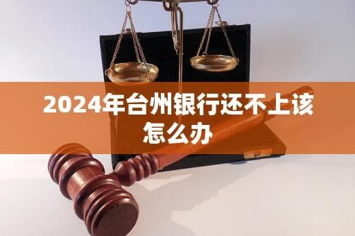 2024年台州银行还不上：原因、影响及解决方案