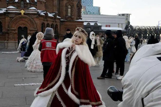 “三步一公主、五步一女王” 冰雪哈尔滨旅拍正火热