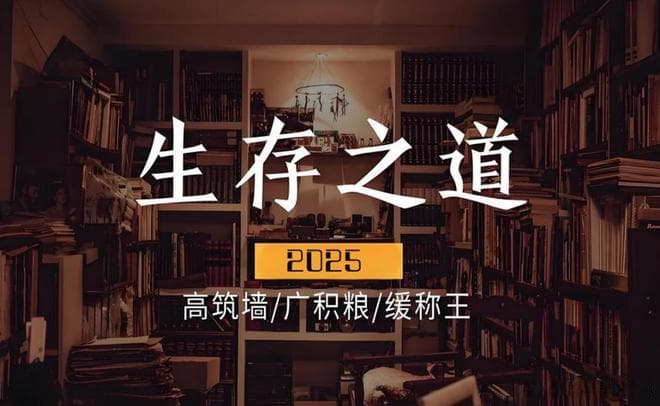 “高筑墙，广积粮，缓称王”：中下层人员的生活智慧