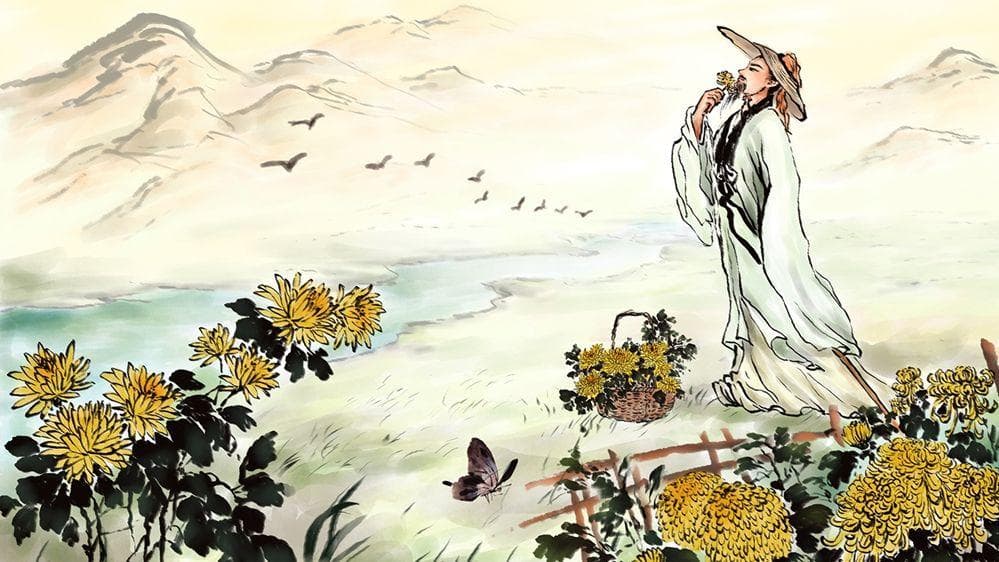 诗词欣赏：苏轼创作《江城子·梦中了了醉中醒》，以词致敬陶渊明
