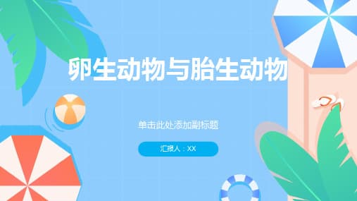 卵生动物与胎生动物：两种主要的动物繁殖方式