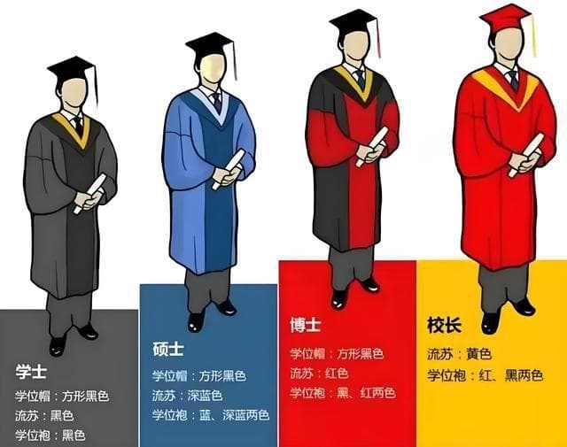 博士服的颜色代表什么专业