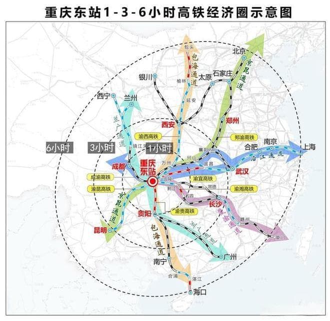 渝自雅高铁——1条加快重庆及四川自贡、乐山、雅安发展的大通道