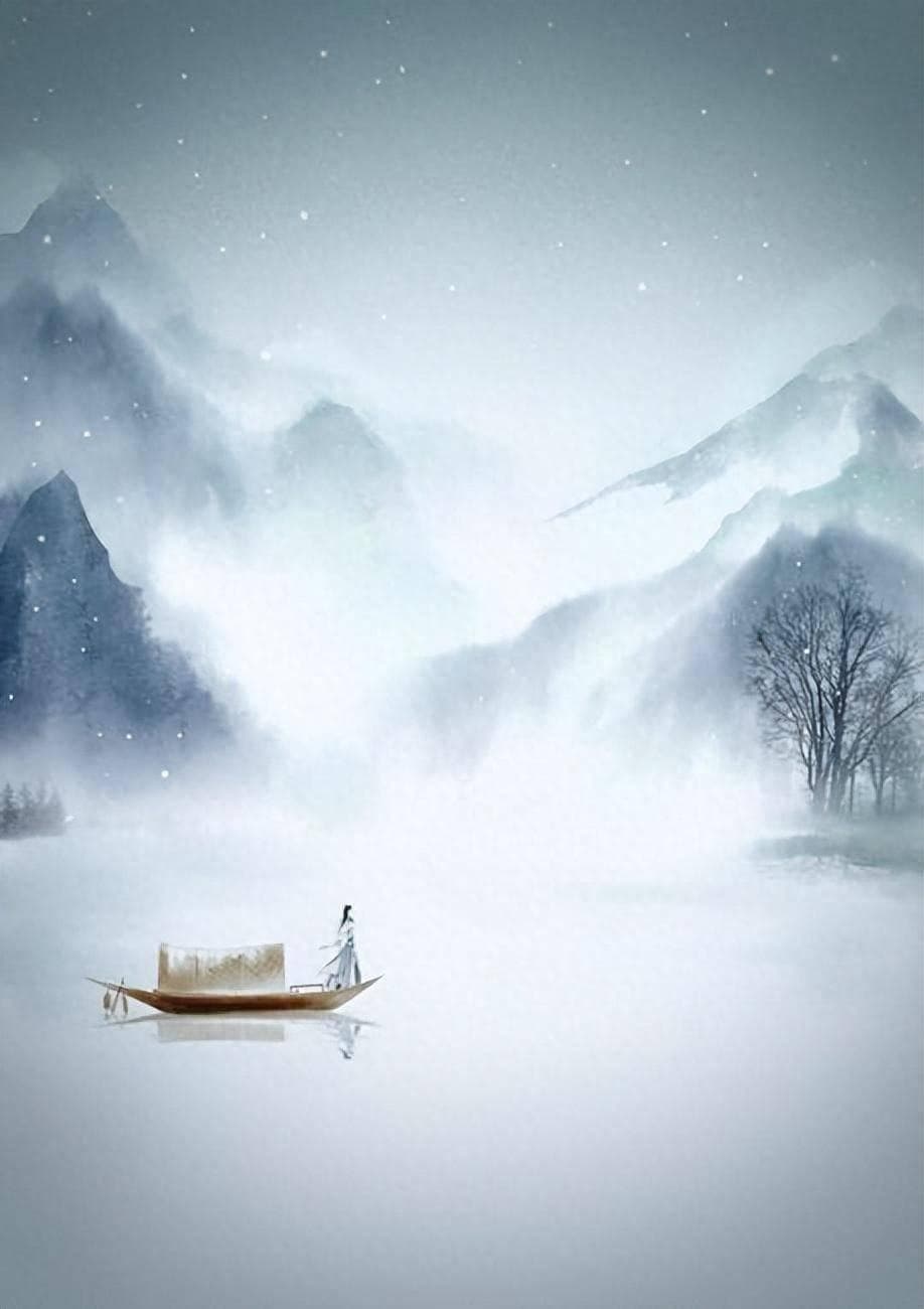 十二首有关暮雪的诗词，雪花如席压炊烟，万籁无声薄暮天