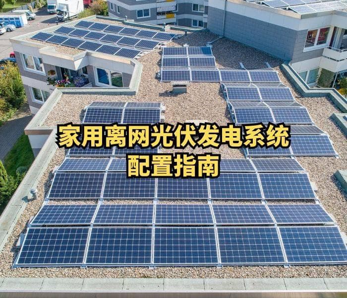 家用离网光伏发电系统配置指南