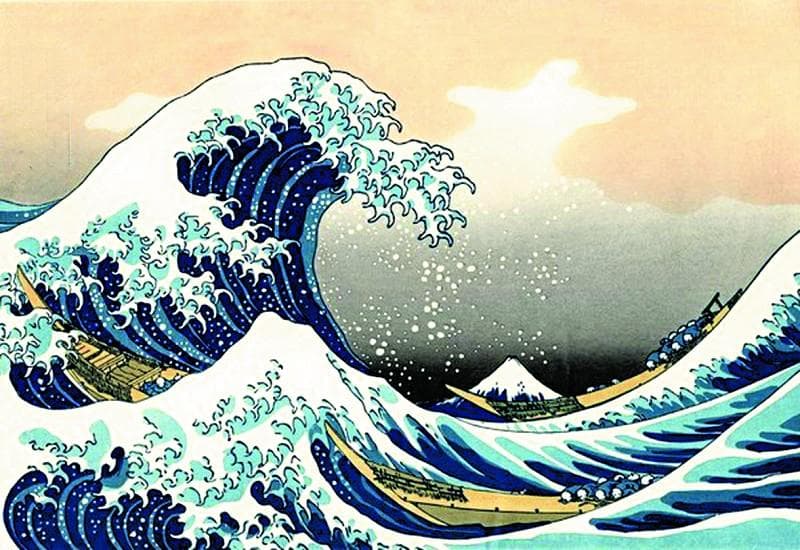 日本江户时代著名浮世绘画家_葛饰北斋_Hokusai Katsushika