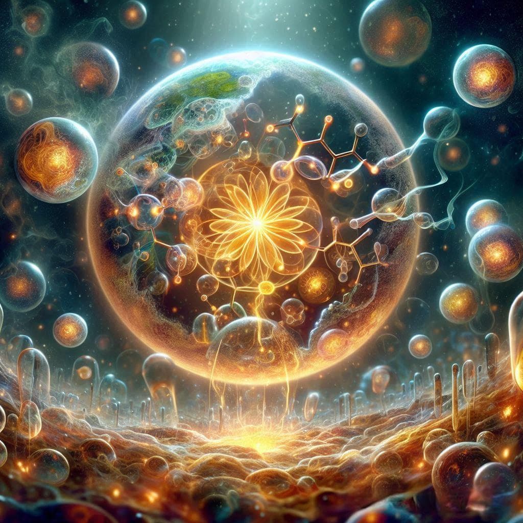 生命的起源之谜：从化学反应到生物体