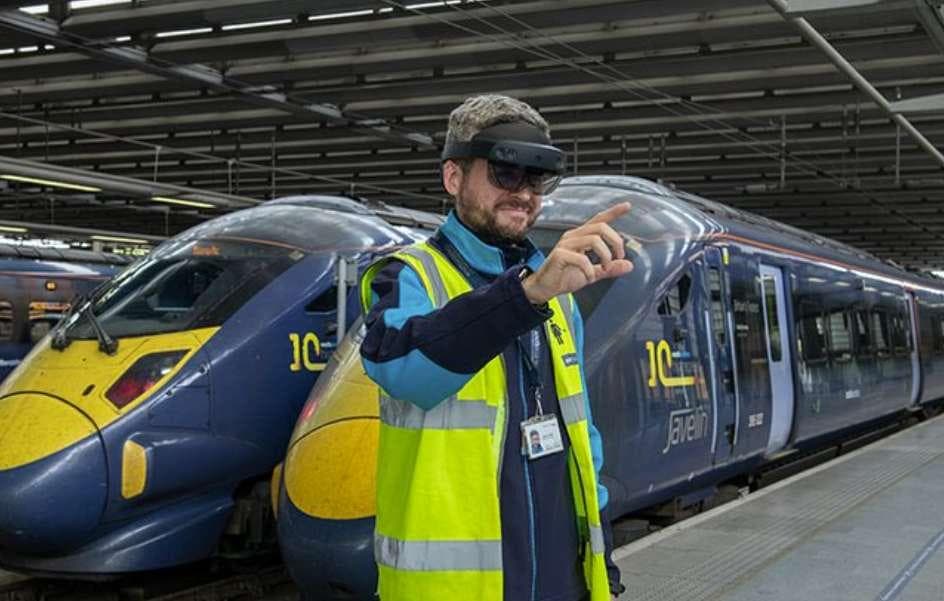 英国HS1高铁使用HoloLens 2进行员工培训、高铁维护等
