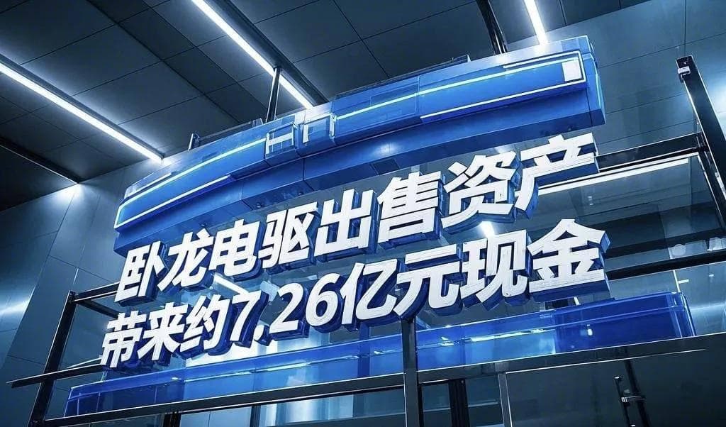 7.26亿出售子公司背后：卧龙电驱的“断舍离”与产业升级野望