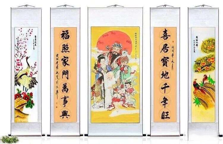 传统中堂画20幅：最接地气的文化传承