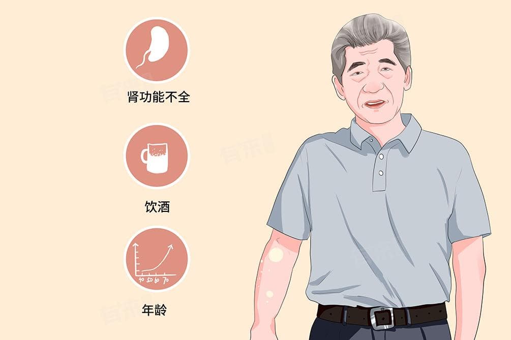 痛风石溶解方法