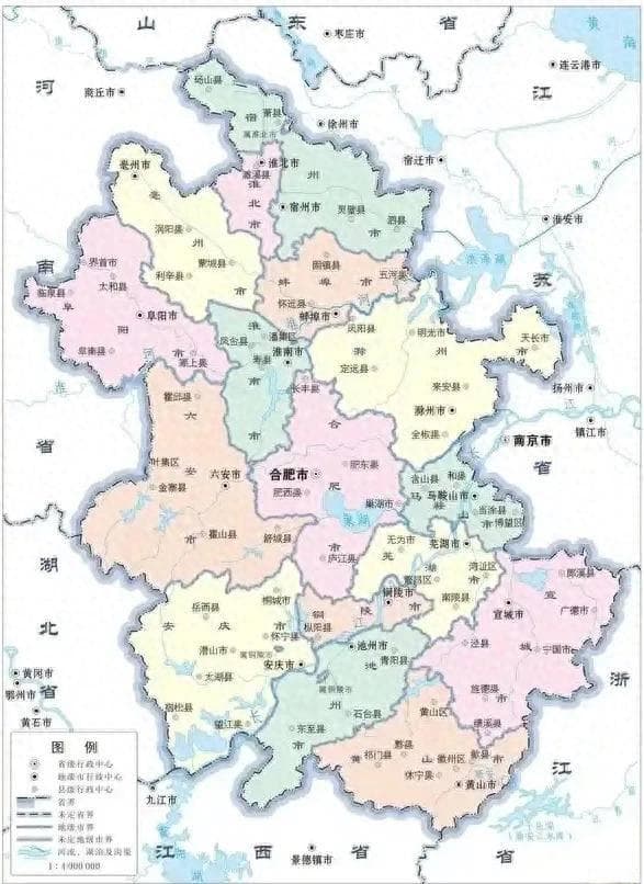 2024年安徽省各市GDP：合肥13507.7亿，亳州第7，淮南1716亿
