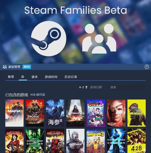 Steam家庭版：共享游戏与乐趣的全方位指南