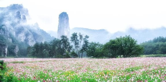 中国仙都：自带仙气的景区，一不小心就美成了武侠剧