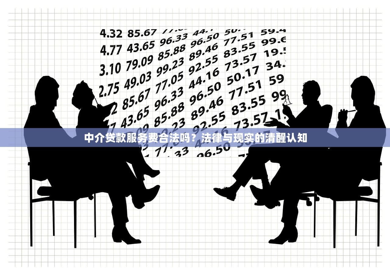 中介贷款服务费合法吗？法律与现实的清醒认知