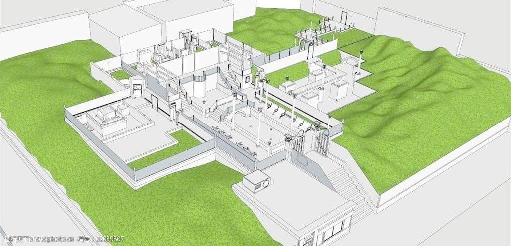 SketchUp教程 | 提升SketchUp建筑及景观模型制作的基本流程
