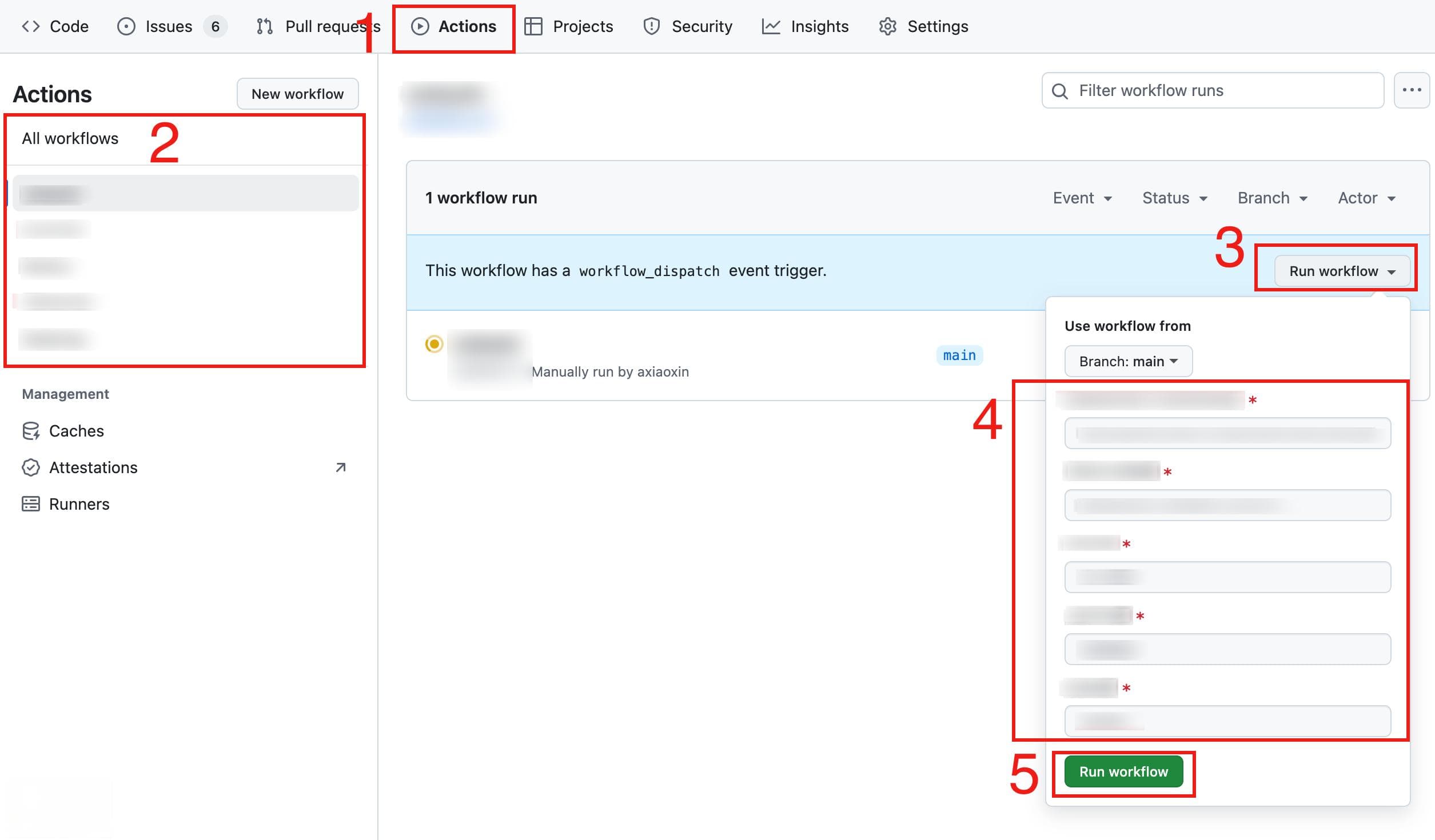 GitHub Actions 进阶：如何通过用户输入自定义工作流参数