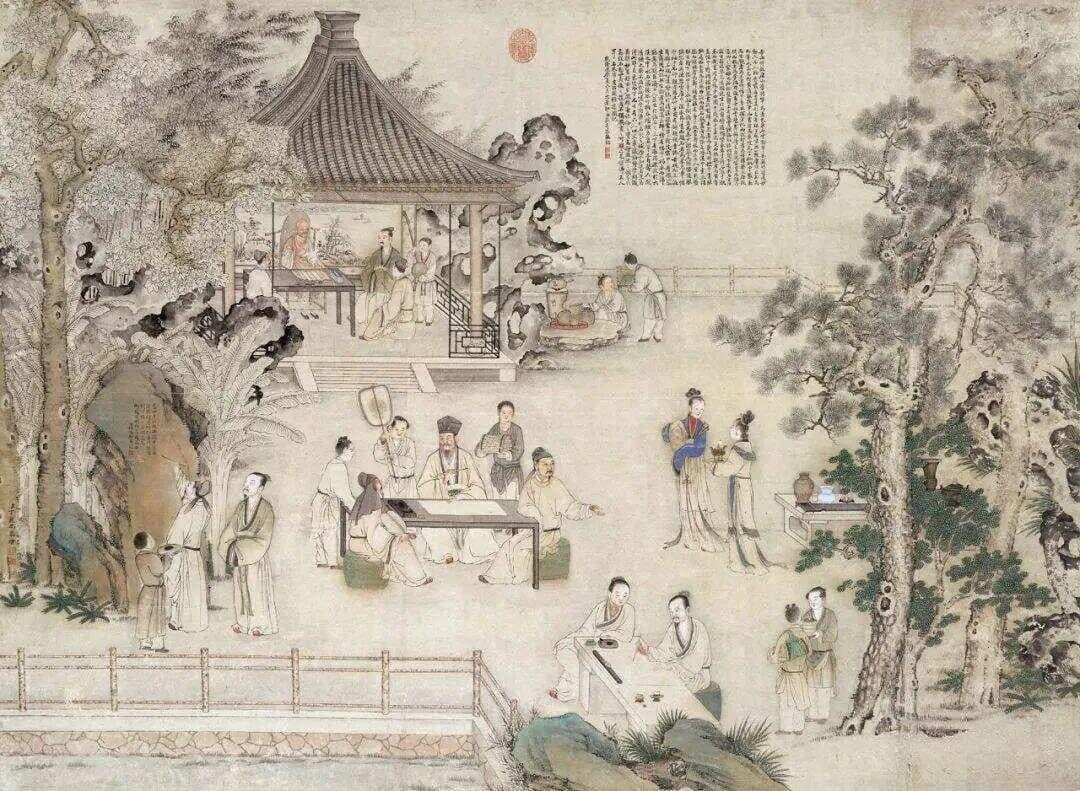 画不完的西园雅集