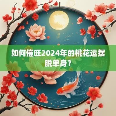 实用指南：全方位提升桃花运摆脱单身