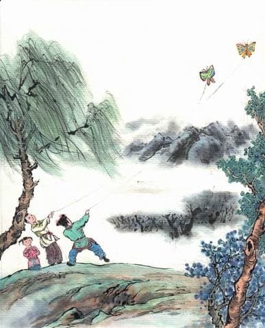 高鼎《村居》拼音注释翻译及赏析