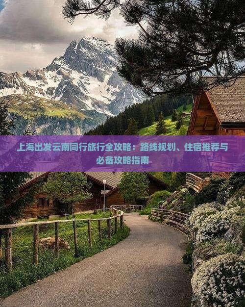 上海出发云南同行旅行全攻略：路线规划、住宿推荐与必备攻略指南
