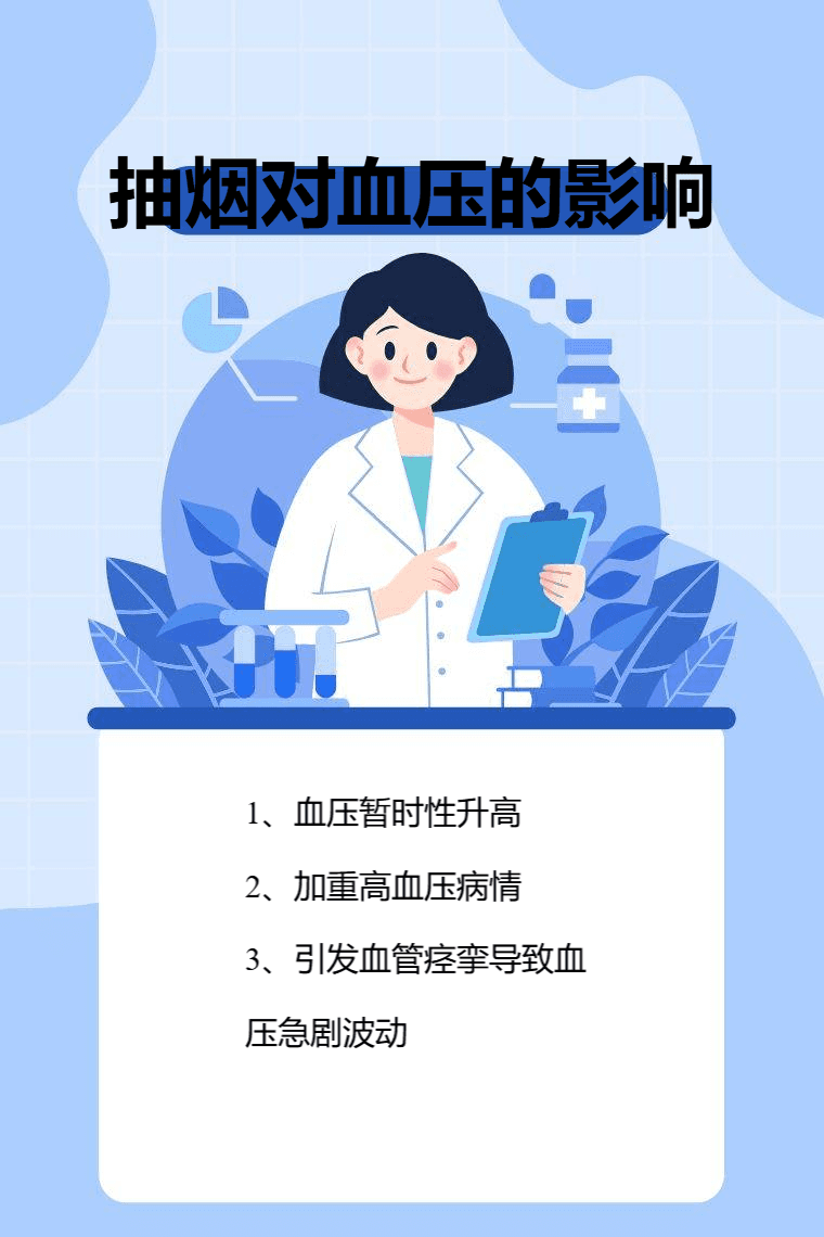 抽烟对血压的影响