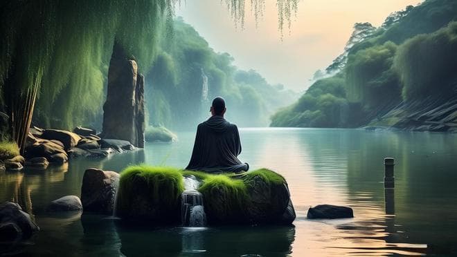 《楞严经》十番显见：见见之时，见非是见，是能所双亡而明心见性