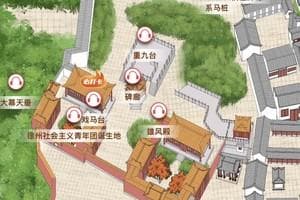 游徐州户部山民俗古建筑博物馆