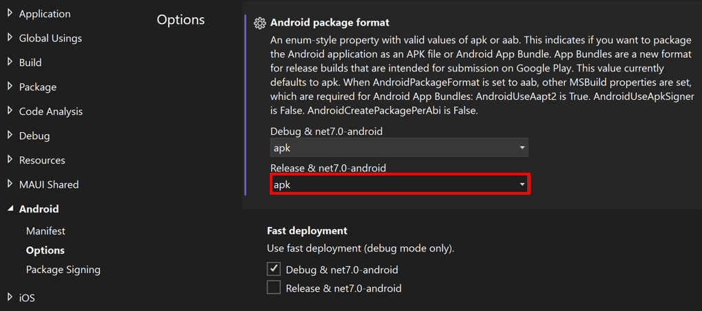 发布用于临时分发的 Android 应用