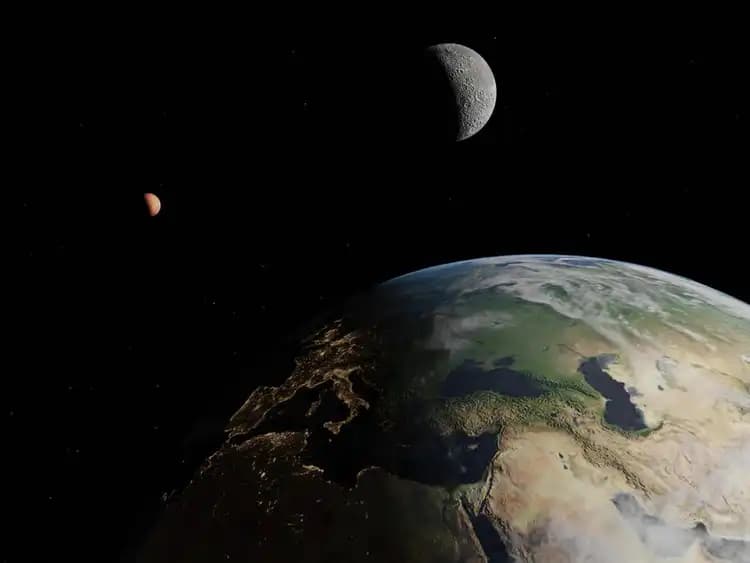 月亮与木星、火星、水星会合，观测秘籍在此