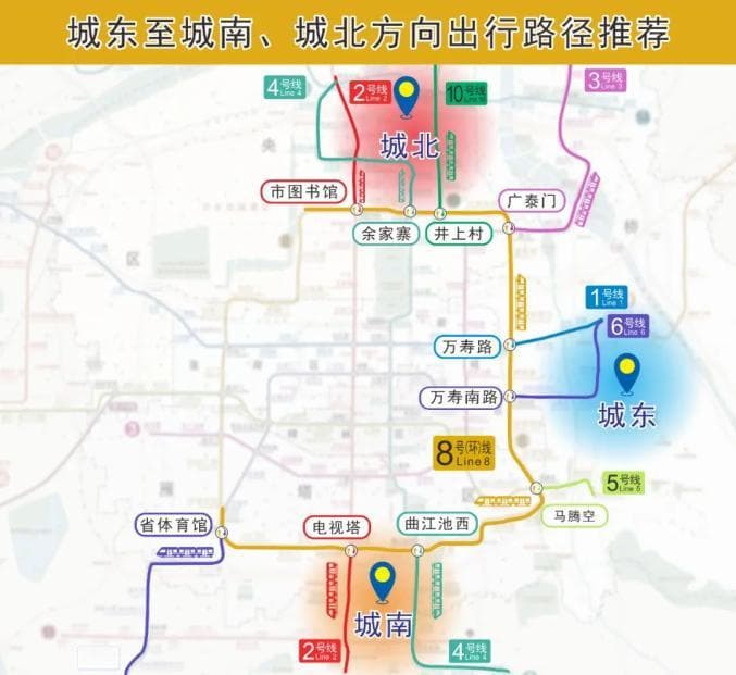 西安地铁8号（环）线最全换乘攻略！