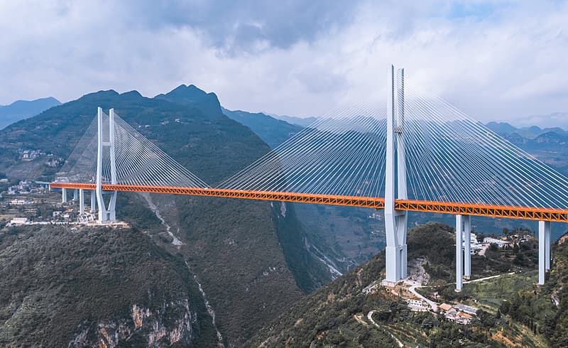 中国基建实力的象征——北盘江大桥